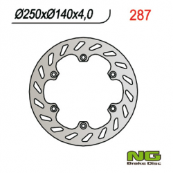 NG, přední brzdový kotouč, Aprilia RX 50`03-06, ETX 125`85-90, RX 125`89-00 (250X140X4)